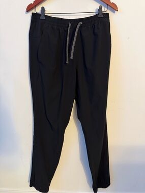 Eddie Bauer Black Drawstring Jogger Pants
